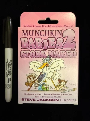Munchkin Babies 2 Stork Naked Juego de Cartas Expansión Steve Jackson NUEVO Foto 1 de 2
