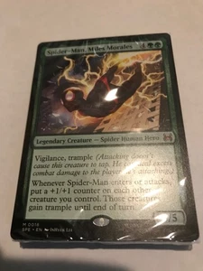 MILES MORALES: Magic The Gathering Spider Man Mazo de Bienvenida Paquete SELLADO; Casi Nuevo Verde - Imagen 1 de 5