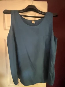 Women’s Faded Glory Blue Tank Top Blouse Size 3x 22-24 - Picture 1 of 4