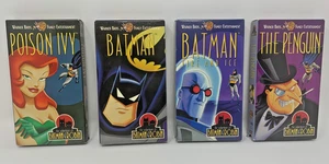 The Adventures Of Batman & Robin 4 Untested VHS Tapes  - Poison Ivy ETC. - Picture 1 of 2