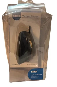 Anker 2.4G Ergonomic Vertical Mouse, Black TM137U New In Box - Picture 1 of 3
