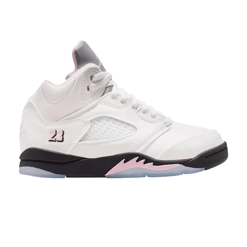 Air Jordan 5 Retro Preescolar Medio Suave Rosa HQ7979-102 Disponible Ahora Foto 1 de 1