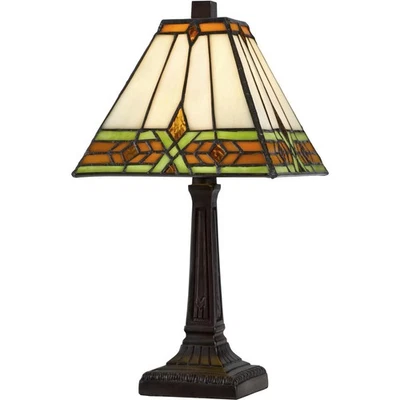 Lámpara de mesa CAL Iluminación y accesorios BO-3115AC 3115 Tiffany bronce oscuro Foto 1 de 4