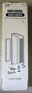 SPT 2062-HEPA HEPA Replacement Filter (set of 2) for AC-2062/AC-2062G - Picture 1 of 2