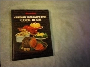 VTG 1980s SHARP Carousel Microwave Oven Cook Book, Hardcover - Picture 1 of 3