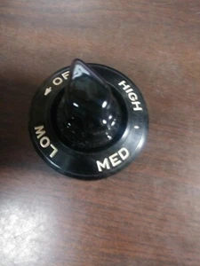 BRYANT 6258 DREHBARER HEIZUNGSSCHALTER HERD GERÄT RETRO HIGH MED LOW OFF NEU  - Bild 1 von 9