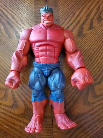 Hasbro Marvel Legends 2008 Red Hulk BAF Cover