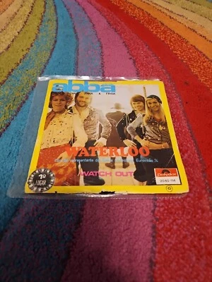 ABBA, Bjorn, Benny, Anna & Frida* – Waterloo POLYDOR Angola very very rare - Image 1 of 4