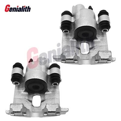2X Rear LH + RH Brake Calipers w/ Bracket for Chrysler Sebring Dodge Stratus - Image 1 of 4