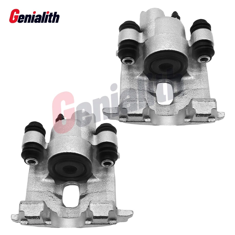 2X Rear LH + RH Brake Calipers w/ Bracket for Chrysler Sebring Dodge Stratus Foto 1 de 4