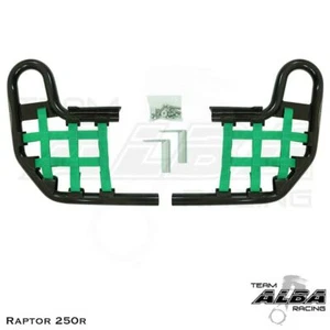 Kawasaki KFX 450R  Nerf Bars   Alba Racing    Black Black 188 T1 BG - Picture 1 of 1