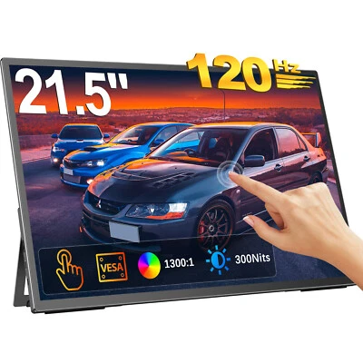 UPERFECT 21.5" Touchscreen Portable Monitor 120Hz USB-C HDMI for PS/Xbox/Laptop - Image 1 of 4