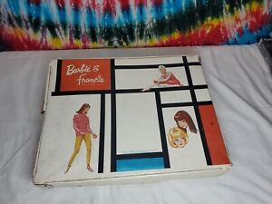 1965 Barbie and Francie Doll Case Rare Vintage Used Mattel Brand Well Loved
