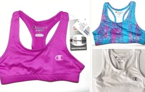 CHAMPION Girls Sports Bra, Champion Gear Performance Girls Racerback Sports Bra, - Picture 1 of 10
