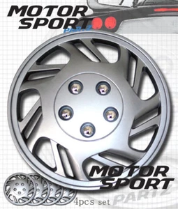 Wheel Rim Skin Cover 4pcs Set Style 126 Hubcaps 15" Inches 15 inch Hub cap - Picture 1 of 5