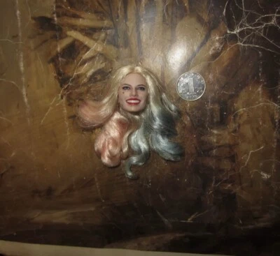 1/6 Hot Toys HT MMS439 Escuadrón Suicida Harley Quinn Cabeza Figura Bailarina Vestido Usado Foto 1 de 2