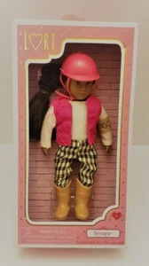 Lori Doll Seraya Mini Riding Equestrian Doll 6 Inch With Riding Gear New In Box - Picture 1 of 2