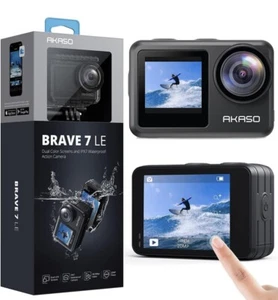 Akaso Brave 7 LE 20MP WiFi Actionkamera - Schwarz - Bild 1 von 3