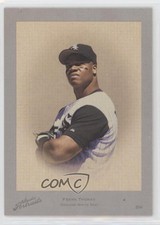 2005 Donruss Studio Portraits Zenith White /70 Frank Thomas #SP-35 HOF