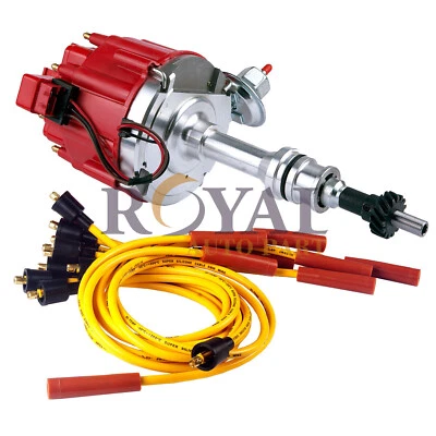 Ignition Distributor for Ford 351C 351M 400 429 460  Spark Plug Wire Combo - Image 1 of 4