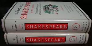 The Comedies and the Tragedies of Shakespeare Modern Library Book (Hardcover,VG+ - Picture 1 of 7