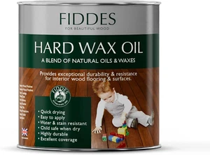 Satin Finish Hard Wax Oil 250 Ml, Clear - Picture 1 of 12