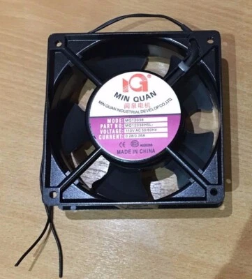 Fan 120mm x 120mm x 38mm 110V Cooling Disco Lighting PC Axial Motor Server - Image 1 of 3