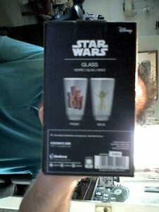 DISNEY STAR WARS JEDI MASTER GLASS TUMBLER BIRTHDAY CHRISTMAS KIDS ADULTS - Picture 1 of 1