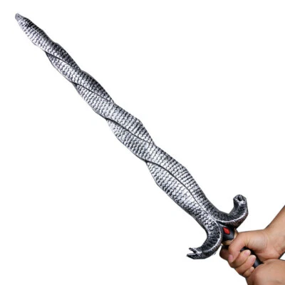 31" Caballeros Templarios Serpiente Medieval Espada Larga Disfraz Juegos con disfraces Accesorios PU Juguete Hoja Foto 1 de 4