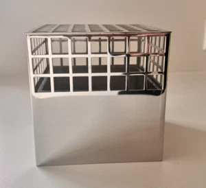 GEORG JENSON MATRIX CUBE VASE med - new in open box - see description - Picture 1 of 6