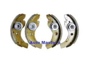 Juego 4 Zapatas Frenos Trasero Aixam, Jdm, Microcar, Ligier, Chatenet, Bellier - Imagen 1 de 1