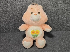 Vintage Care Bears Friendship Friend Bear Peach 12" Plush 1983 80's Kenner - Picture 1 of 6