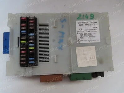 7G9T-14A073-DD CENTRALINA BODY COMPUTER BCM FORD S-MAX WA6 H5PLA DELPHI 28130621 - Immagine 1 di 4