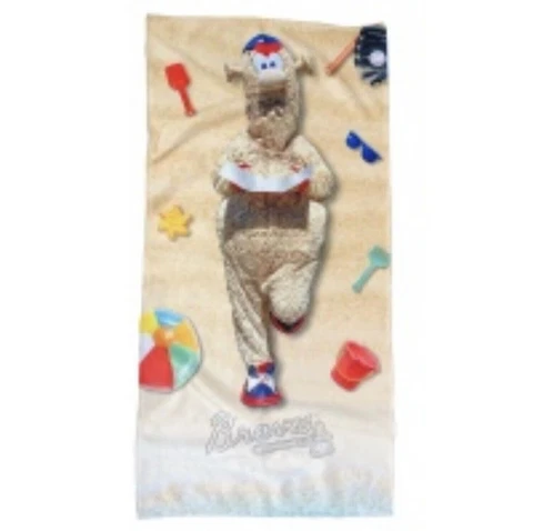 Atlanta Braves Blooper Beach Towel Cover