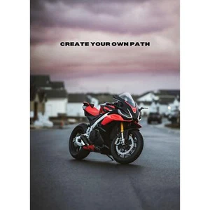 Motivational Poster – Aprilia RSV4 1100 Factory #007 Art - Picture 1 of 14