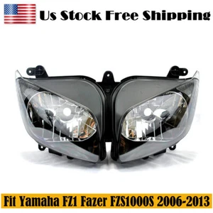 Fit yamaha FZ1 Fazer FZS1000S 2006-2013 2008 2009 2010 headlight assembly - Picture 1 of 5