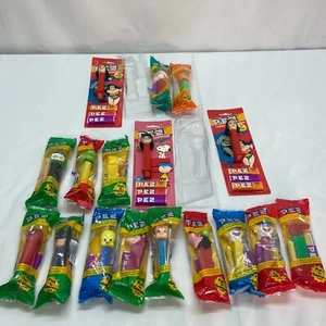 Vintage PEZ Dispensers LOT of 17 Wonder Woman Batman Spiderman TMNT Goofy  - Picture 1 of 9