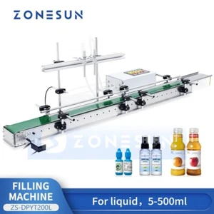 Lokale Lieferung ZONESUN ZS-DPYT200L Flüssigkeitsabfüllmaschine mit längerem För - Bild 1 von 6