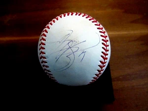 MIKE PIAZZA NEW YORK METS DODGERS HOF CATCHER SIGNED AUTO OML BASEBALL PSA/DNA - Picture 1 of 3