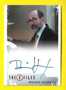 2018 The X-Files Seasons 10 and 11 Autograph Brian Huskey as Reggie Murgatroyd