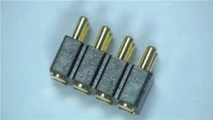 1 conector cargado de resorte macho Preci-Dip 8 vías 2 filas montaje en superficie recta - Imagen 1 de 4