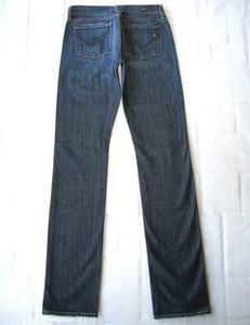 Citizens of Humanity Low Straight Jeans Damen Gr. 27 Dunkelblau Distressed L35 XL - Bild 1 von 10