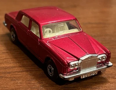 De colección 1979 Lesney Matchbox Superfast Rolls Royce Silver Shadow #39 rojo Foto 1 de 4