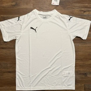 Puma LIGA Jersey Jr. Kids XL White DRYcell NWT Boys or Girls, Unisex - Picture 1 of 12
