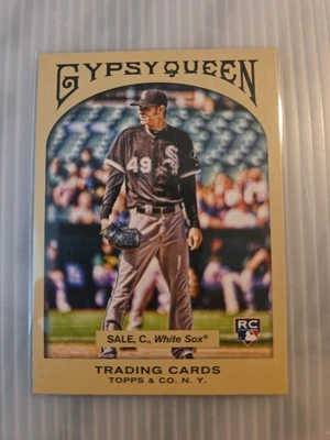 2011 Topps Gypsy Queen - Chris Sale #188 (RC) - Image 1 of 2