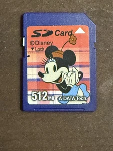 📸🤩DISNEY Mickey 512 MB SD Memory Card - Picture 1 of 3