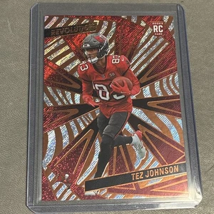2025 Panini Revolution #240 Tez Johnson Rookie- Tampa Bay Buccaneers- Free Shipp - Picture 1 of 2