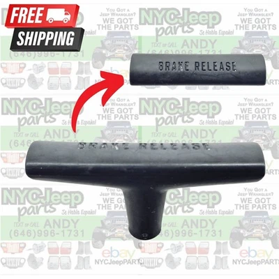 Jeep Wrangler YJ CJ 76-95 PERILLA TIRAR FRENO DE ESTACIONAMIENTO DE EMERGENCIA FRENO ELÉCTRICO Foto 1 de 4