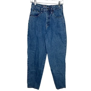 Vintage 90's Womans 26 Unionbay Barrel Leg Jeans High Rise 100% Cotton Denim Y2K - Picture 1 of 8