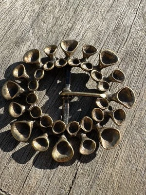 Hebilla de cinturón Hannu Ikonen bronce reno musgo Finlandia vintage patrimonio 2166 Foto 1 de 4